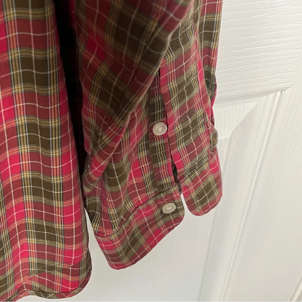 Polo Ralph Lauren Sz XL Plaid Check Classic Fit Button Down Shirt Long Sleeve